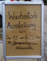 Dorfmuseum Niklasreuth - Wachsstöckl Ausstellung