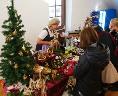 Adventmarkt Niklasreuth mit Krippenaustellung 03.12.2023 (KE)