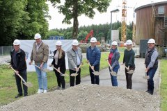 Spatenstich Kläranlage am 28.05.2025