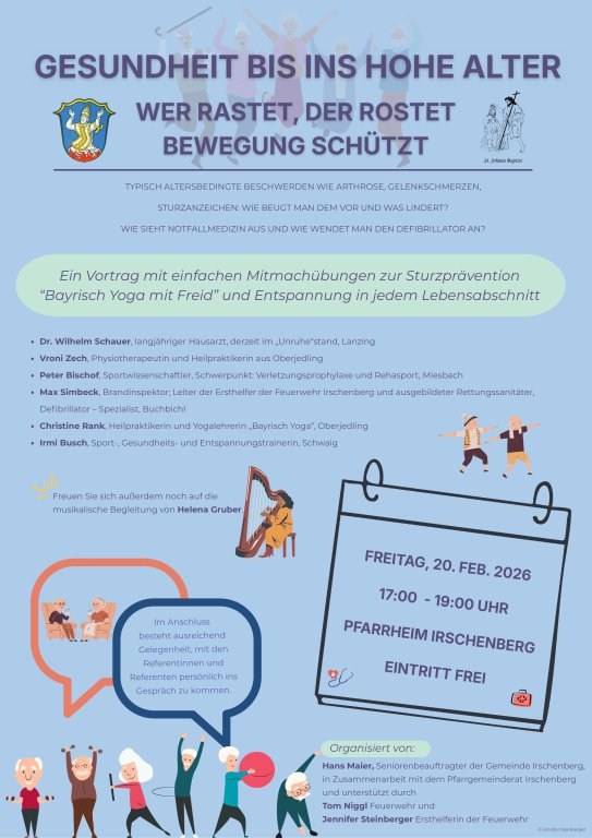 Gesundheit bis ins hohe Alter