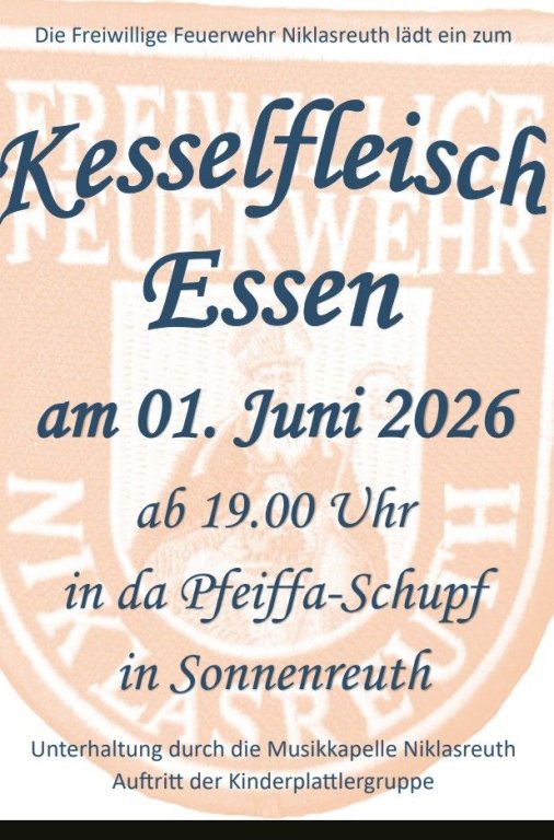 Kesslfleischessen Niklasreuth Kesslfleischessen Niklasreuth